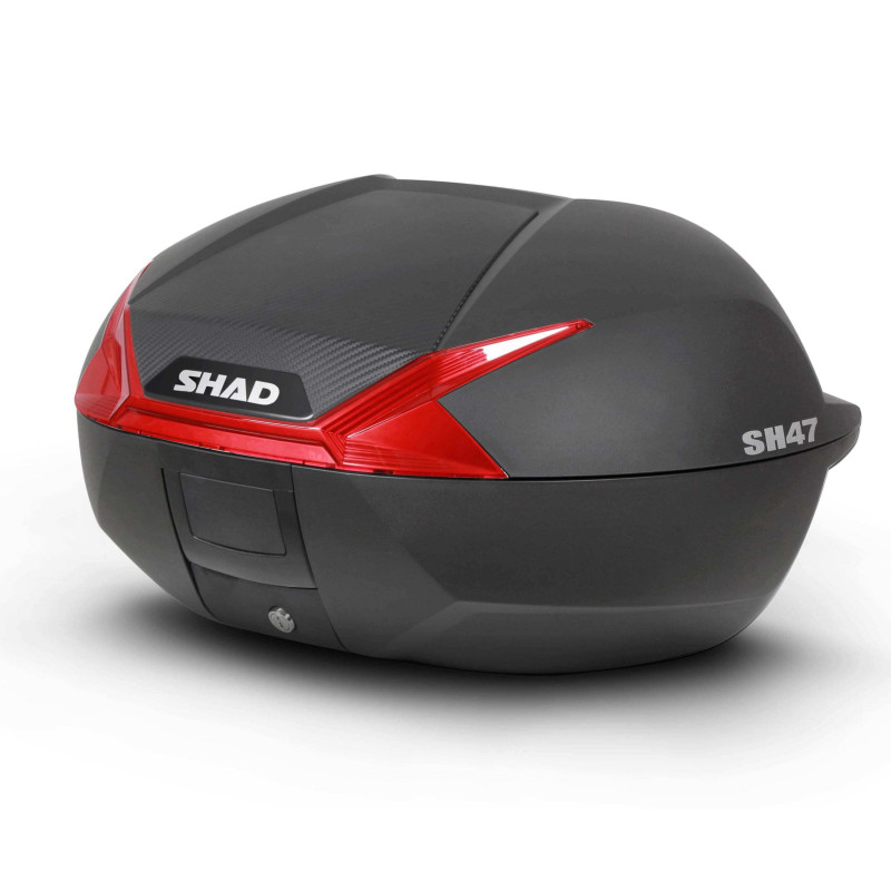 SHAD TOP CASE SH47 ROUGE