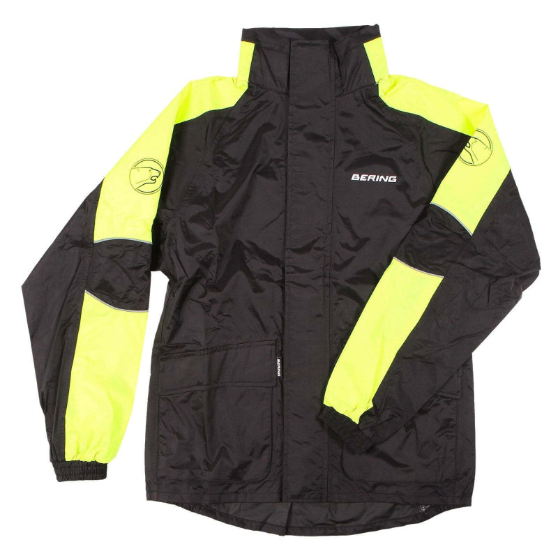 BERING VESTE DE PLUIE MANIWATA NOIR JAUNE