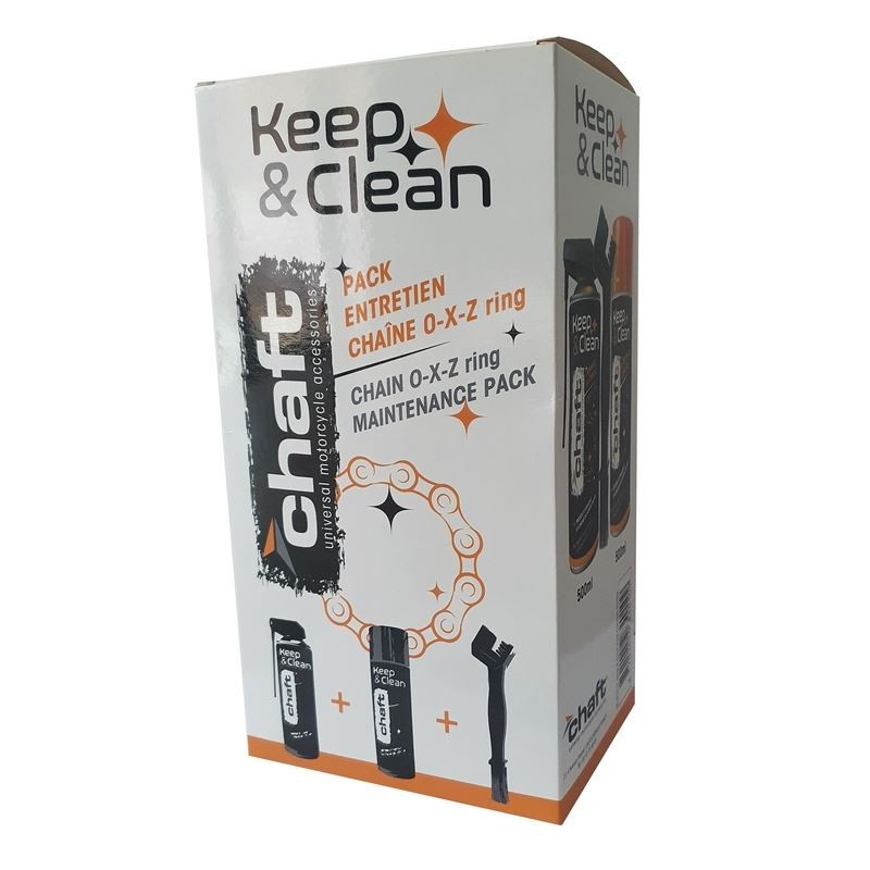KEEP&CLEAN PACK ENTRETIEN CHAINE