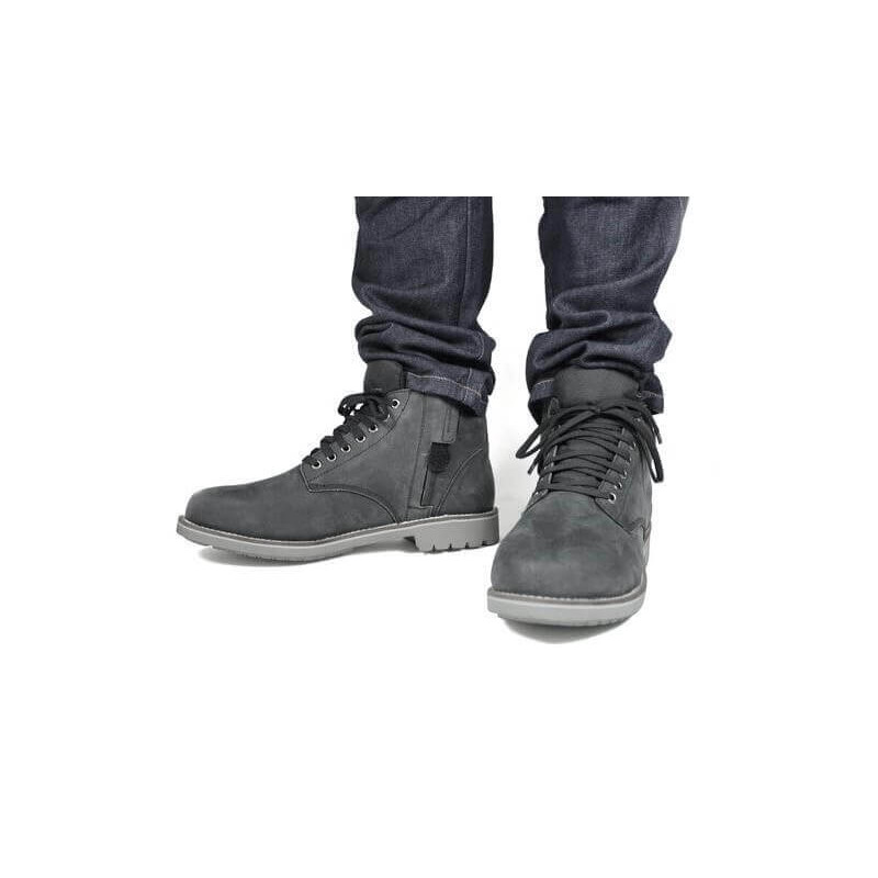 HARISSON CHAUSSURES CUSTER COMMANDO NOIRES