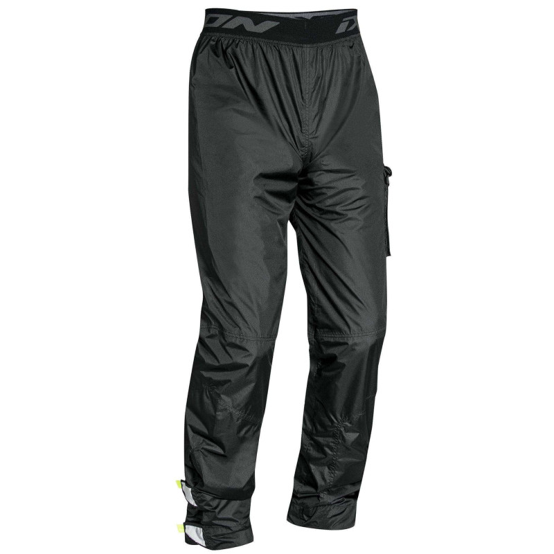 IXON PANTALON PLUIE DOORN NOIR/JAUNE VIF