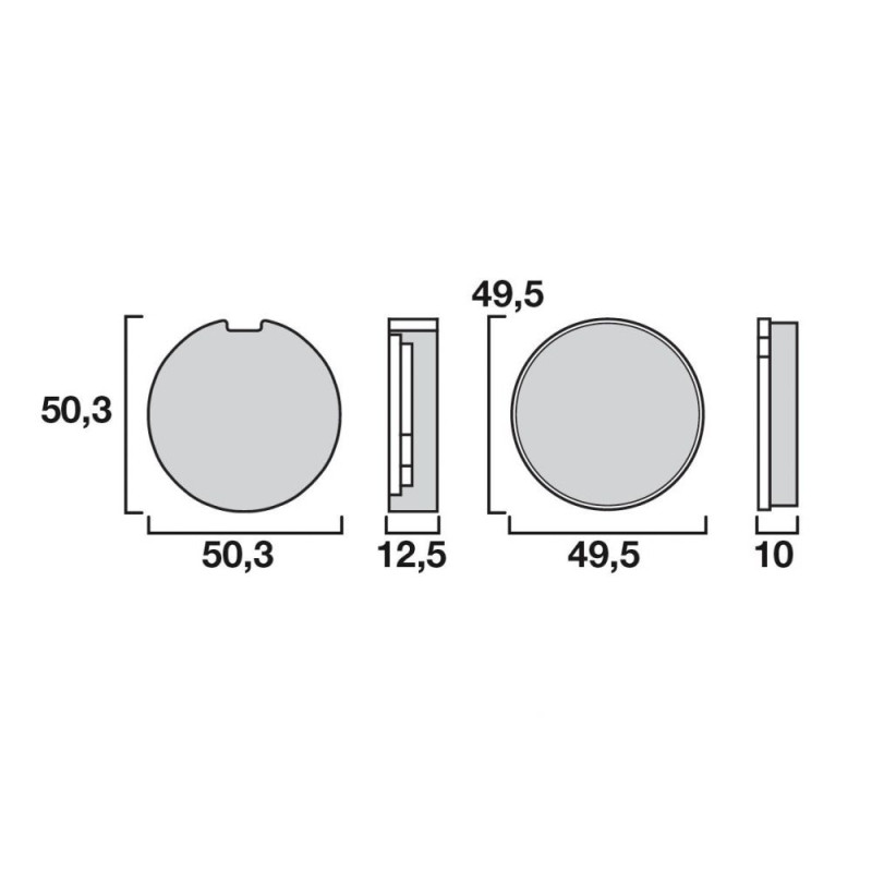 BREMBO PLAQUETTE SINTER EVOLUTION SC  KAWASAKI Z 400 19-