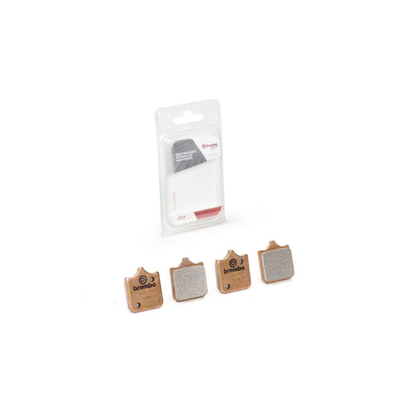 BREMBO JEU DE PLAQUETTES DE FREIN Z10 TYPE D M538 R1/R6 2015-