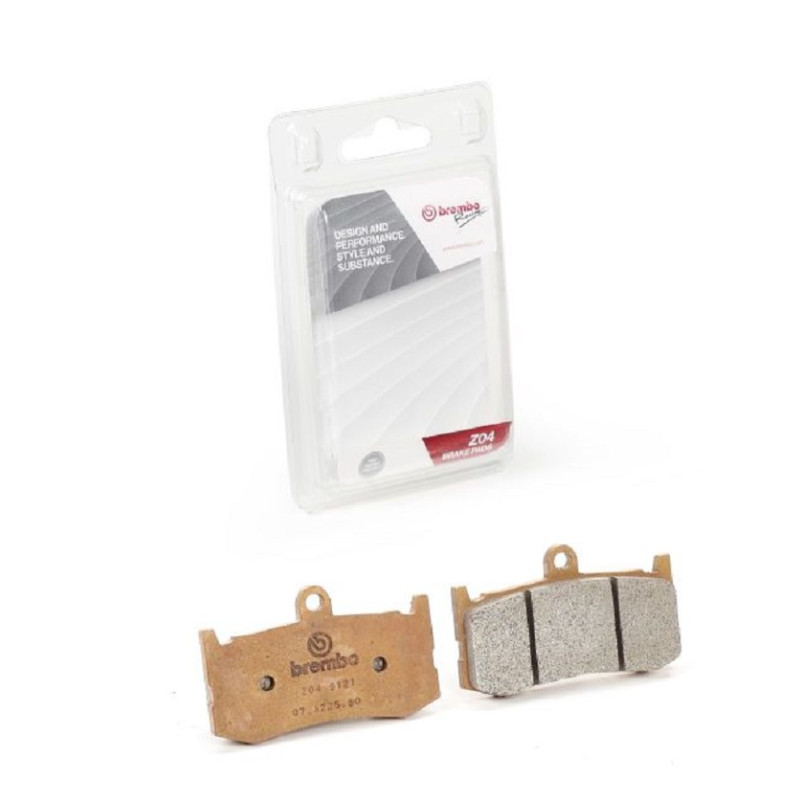 BREMBO PAIRE DE PLAQUETTES DE FREIN Z04 TYPE D M538 R1/R6 2015-