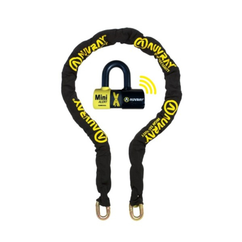AUVRAY CHAINE + CADENAS XTREM ALARME 170+BD CLASSE SRA