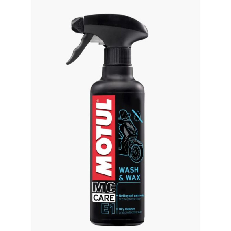 MOTUL E1 WASH & WAX - 400ML