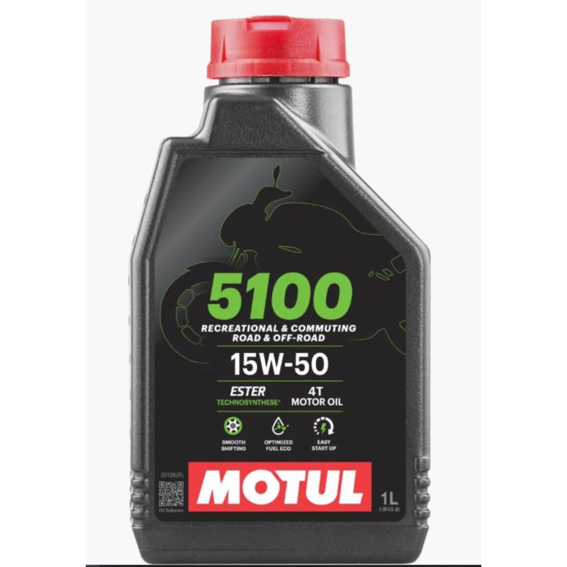 MOTUL 5100 15W50 4T - 1L
