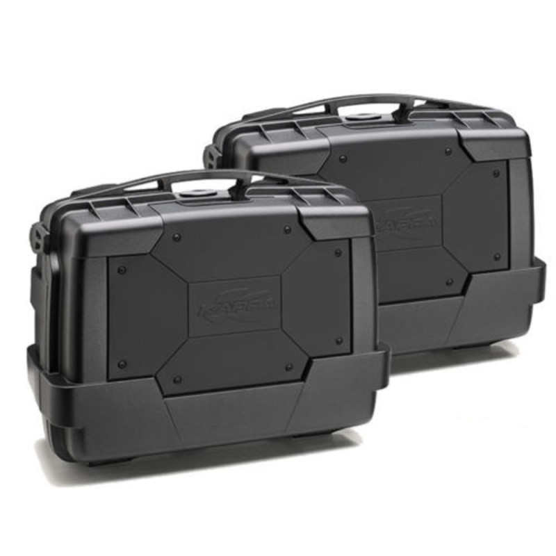 KAPPA PACK VALISES GARDA NOIR 33 LITE (KGR33NPACK2)