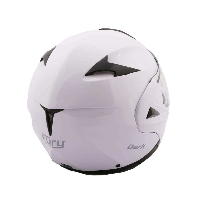 FURY CASQUE MODULABLE DARK BLANC