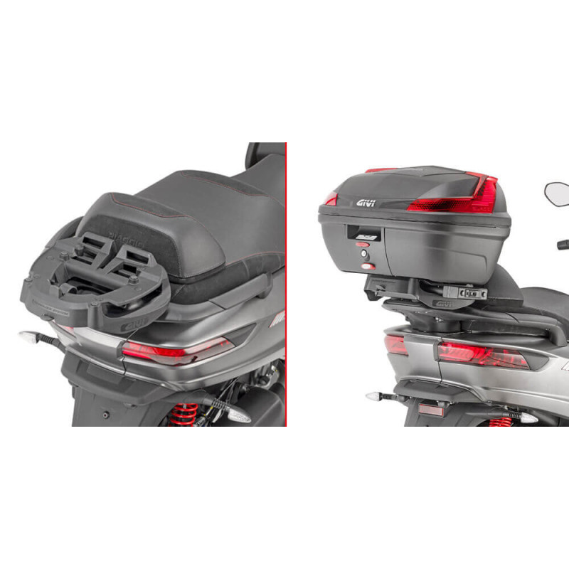 GIVI SUPPORT TOP CASE MONOKEY OU MONOLOCK PIAGGIO MP3 350/500 (SR5613)