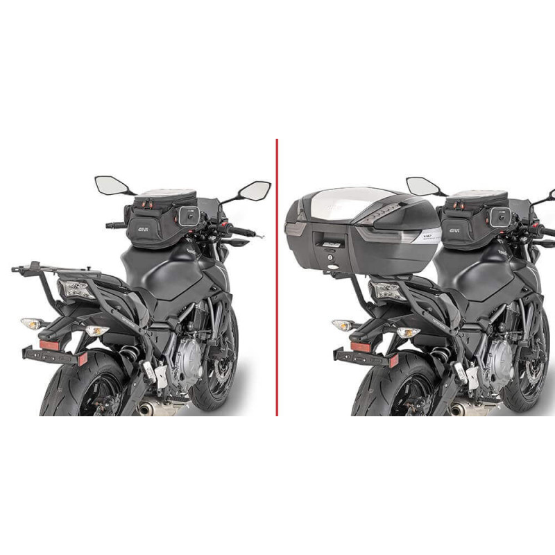 GIVI SUPPORT TOP CASE MONOKEY OU MONOLOCK KAWASAKI Z650 17 (4117FZ)