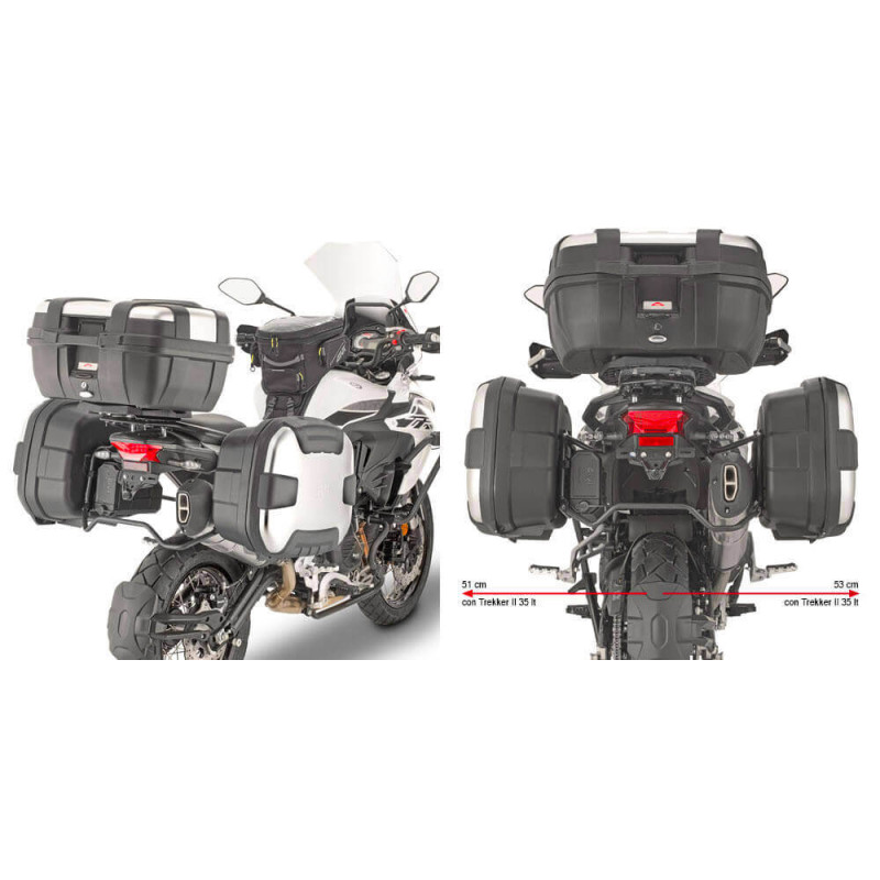 GIVI SUP. VALISES MONOKEY BENELLI TRK502X (PL8711)