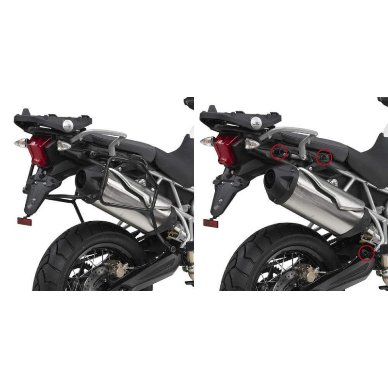 GIVI SUP. VALISES MONOKEY TRIUMPH TIGER 800/XC/XR (PLR6409)
