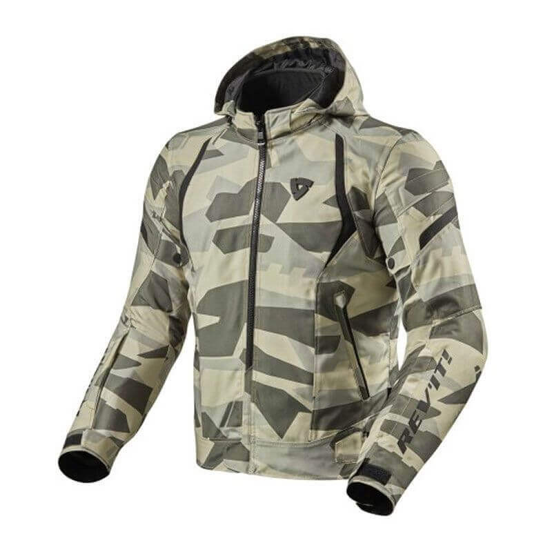 REV'IT VESTE FLARE 2 CAMO VERT CLAIR