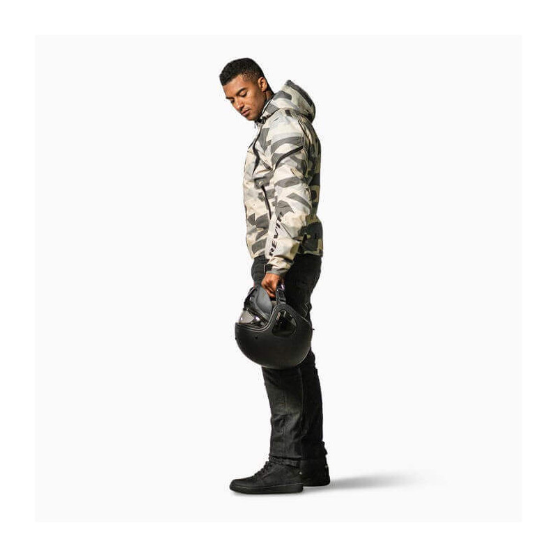 REV'IT VESTE FLARE 2 CAMO VERT CLAIR