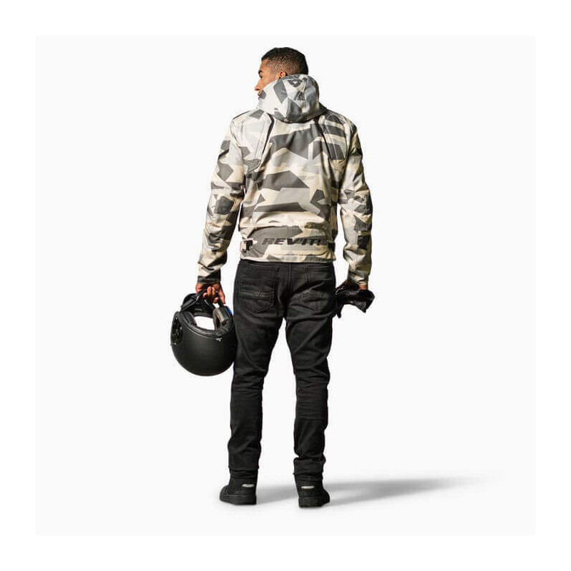 REV'IT VESTE FLARE 2 CAMO VERT CLAIR