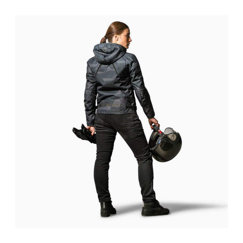 REV'IT VESTE FLARE 2 LADIES CAMO GRIS BLANC
