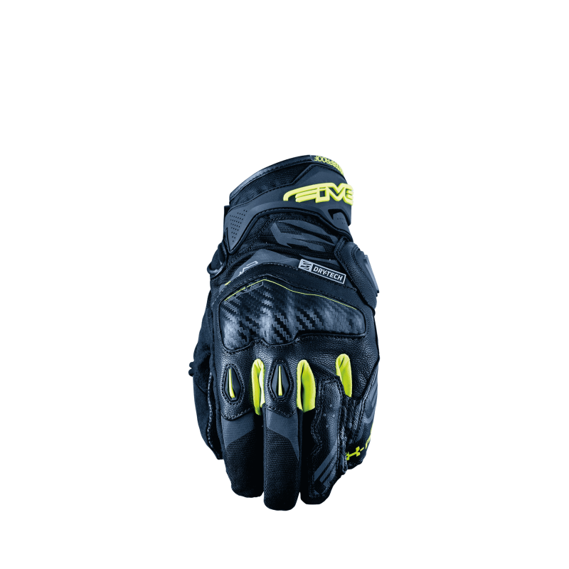 FIVE GANTS X-RIDER WATERPROOF NOIR JAUNE