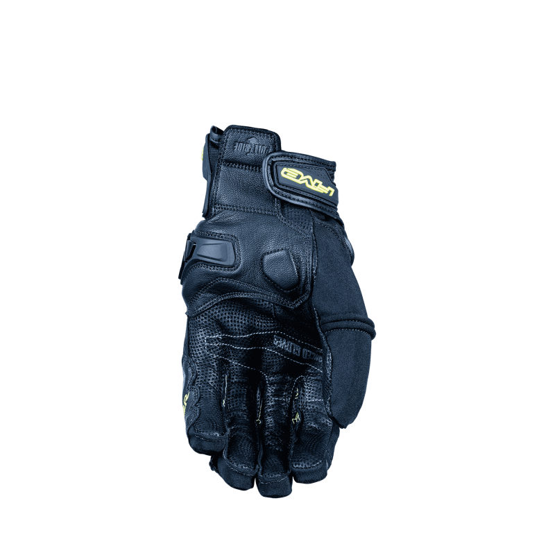 FIVE GANTS X-RIDER WATERPROOF NOIR JAUNE
