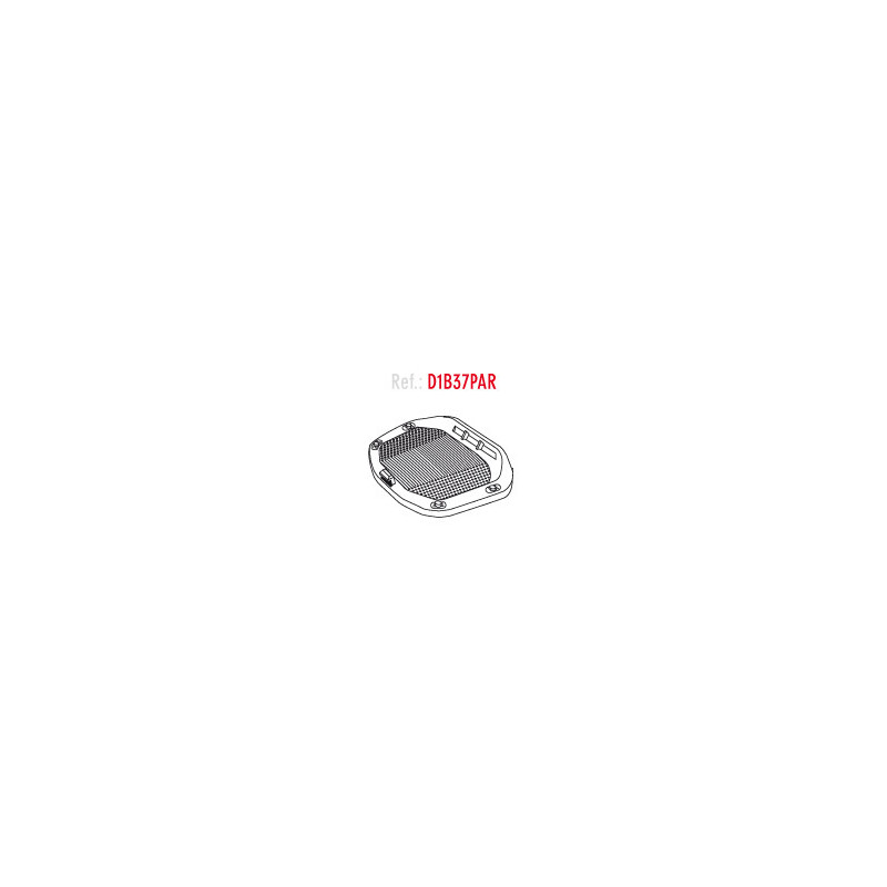 SHAD PLATINE TOP CASE SH37 (D1B37PAR)