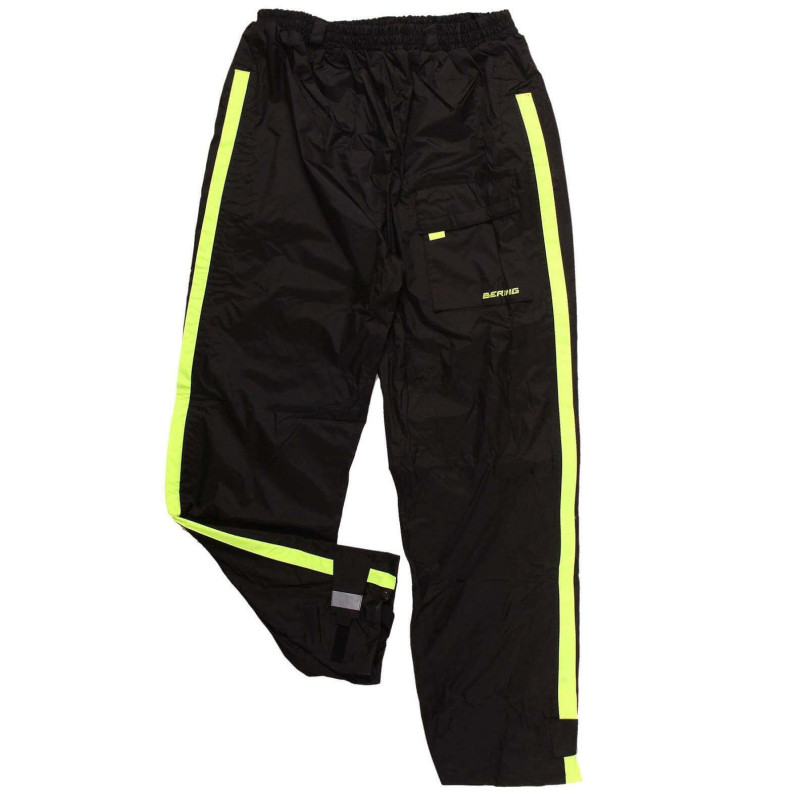 BERING PANTALON DE PLUIE CHICAGO NOIR JAUNE