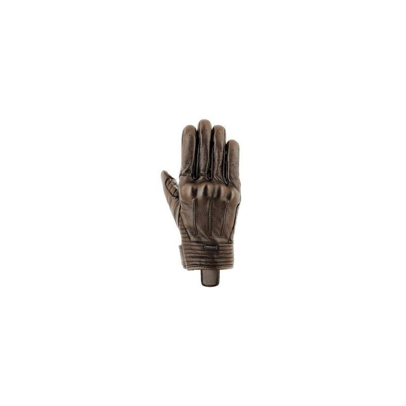 OVERLAP BROOKS Gants HOMME- Ecran tactile MARRON Foncé
