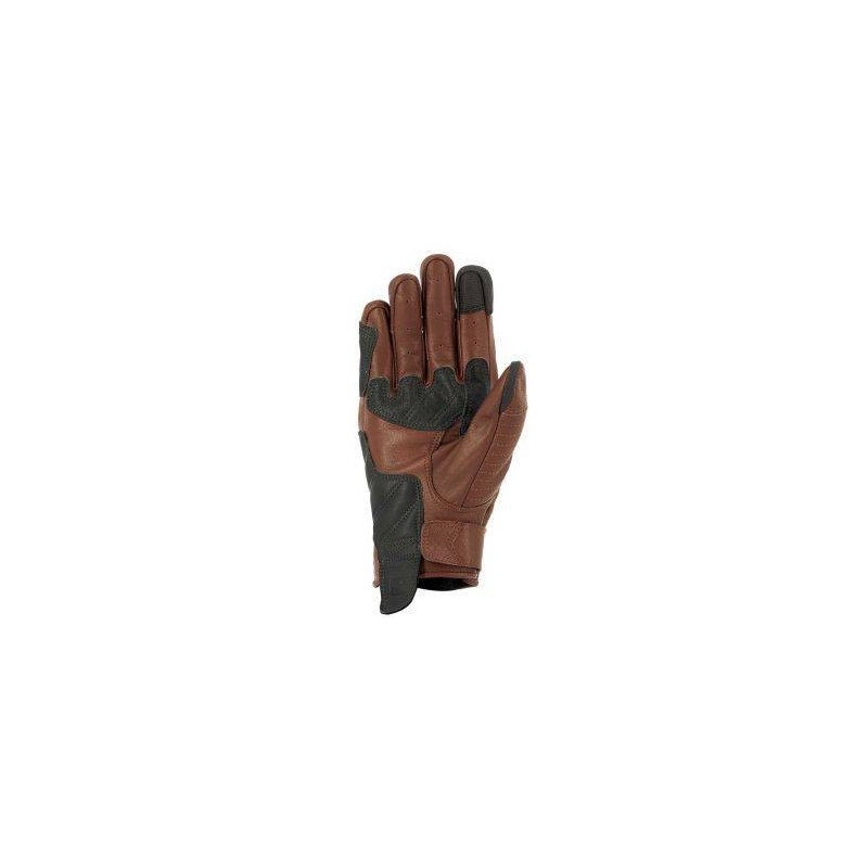 OVERLAP MCKEEN Gants HOMME- Ecran tactile MARRON/NOIR