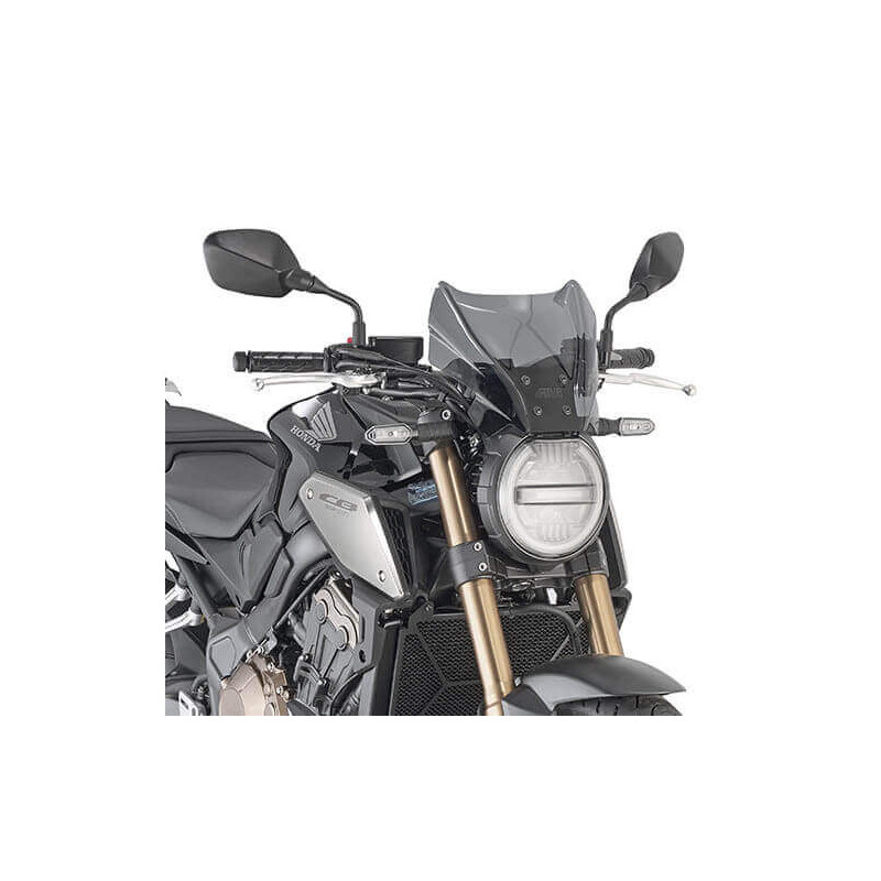 GIVI SAUTE VENT FUME BENELLI HONDA CB650R/CB1000R '18 SANS FIXATION (1173S)