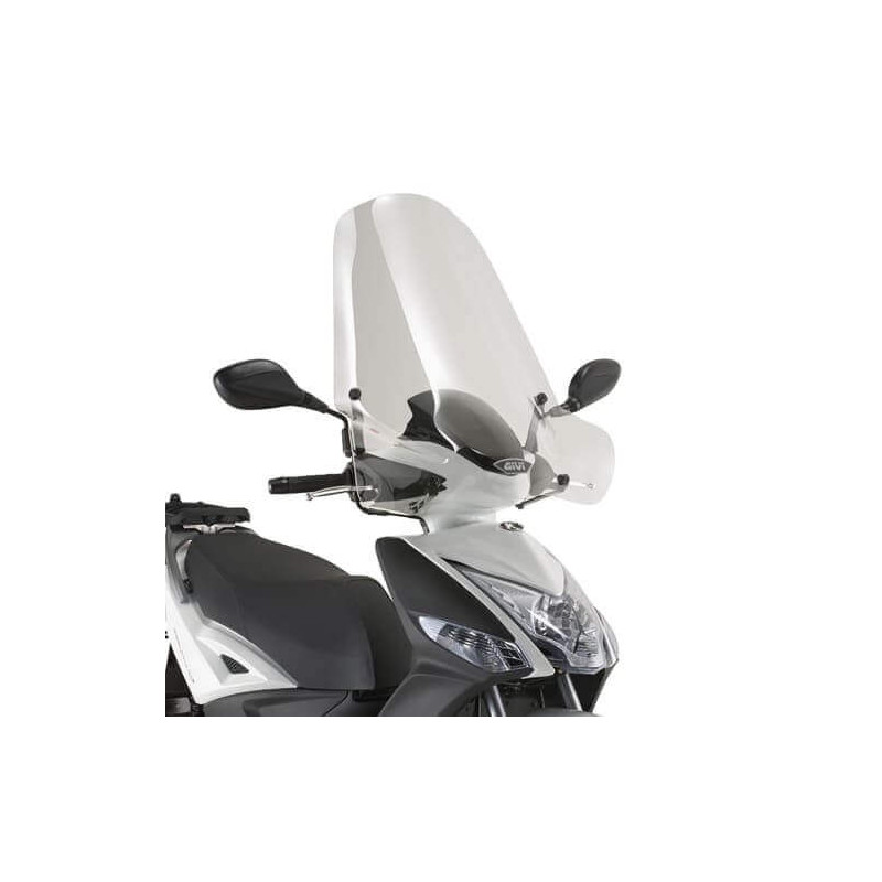GIVI PARE BRISE KYMCO AGILITY 50/125/150/200 '08 A 21 SANS FIXATION (441A)