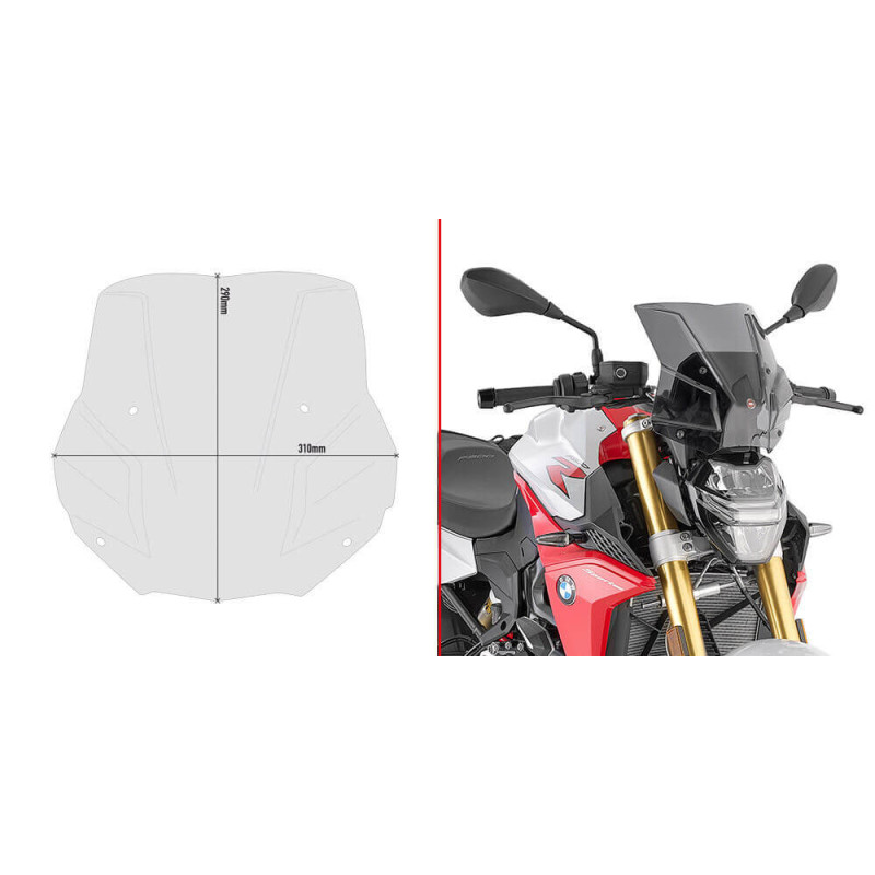 GIVI BULLE BMW F900R '20 (5139S)