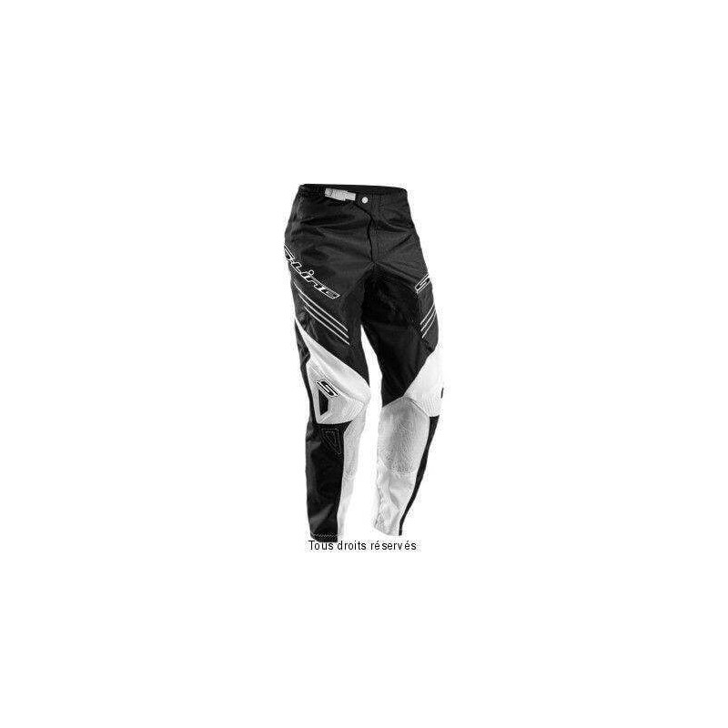 S-LINE PANTALON CROSS BLANC/NOIR