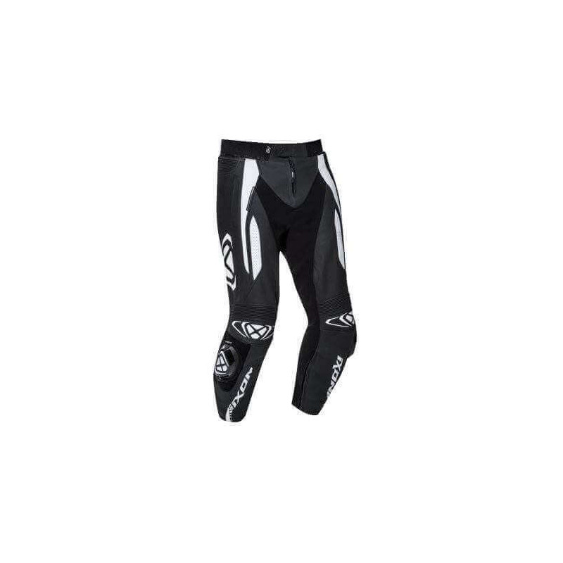 IXON VORTEX 2 PT PANTALON CUIR H NOIR/BLANC