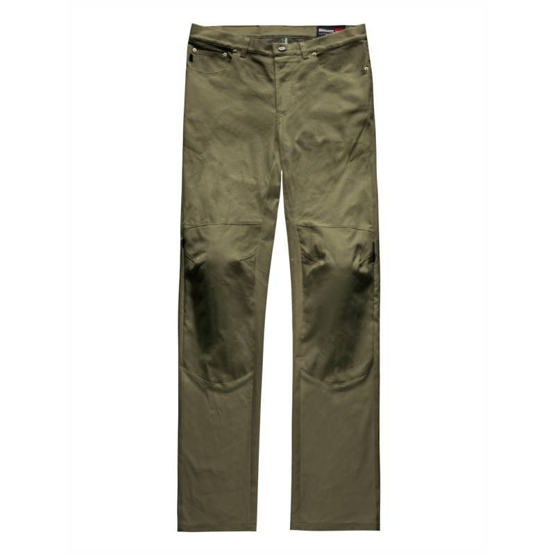 Blauer Jeans Kanvas Kaki