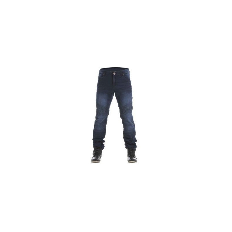 OVERLAP CASTEL Foncé WASHED JEANS Homme homologué Toutes Routes