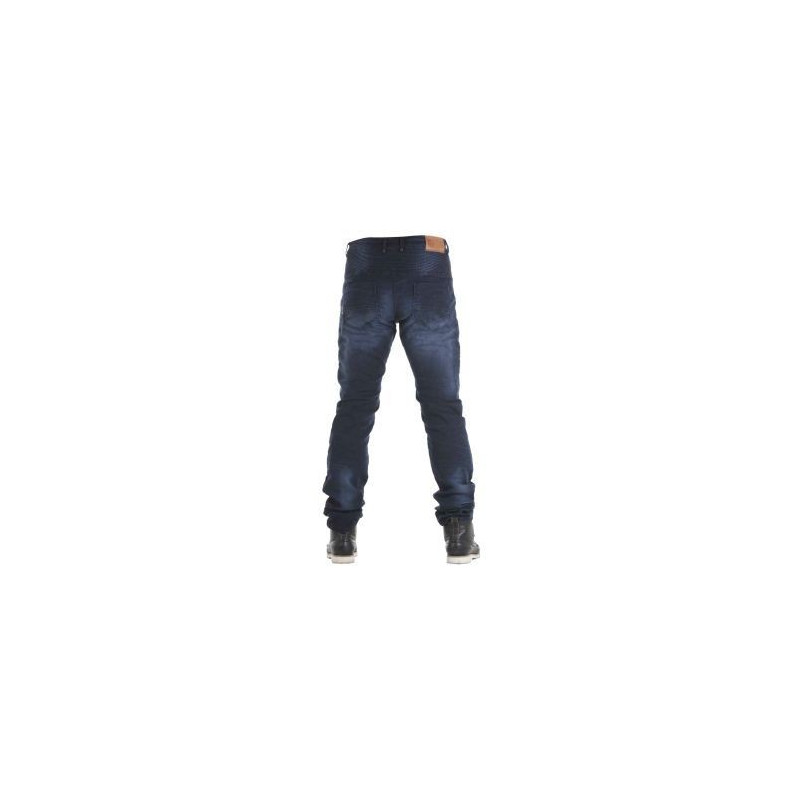 OVERLAP CASTEL Foncé WASHED JEANS Homme homologué Toutes Routes