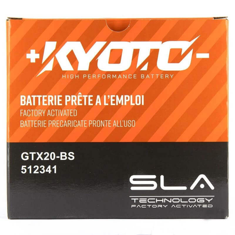 KYOTO BATTERIE GTX20-BS SLA AGM (ACIDE REMPLI)