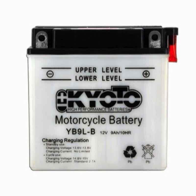 KYOTO BATTERIE YB9L-B (12N9-3B) AGM - AVEC PACK ACIDE (INCLUS)