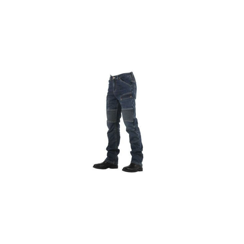 OVERLAP ROAD SMALT HOMME JEANS Homologué Urban