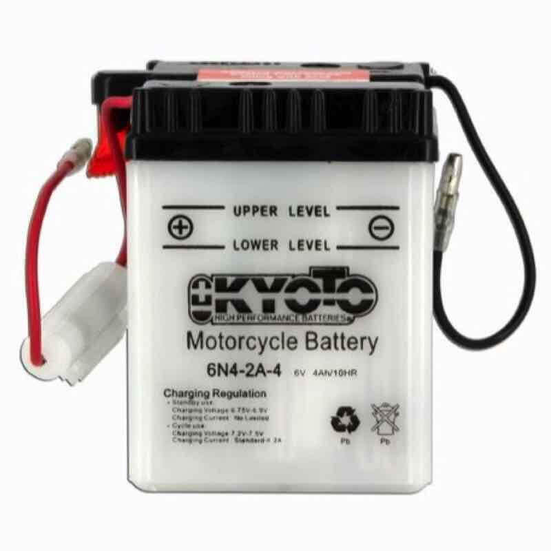 KYOTO BATTERIE 6N4-2A-4 AGM - AVEC PACK ACIDE (INCLUS)