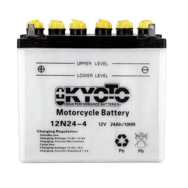 KYOTO BATTERIE 12N24-4 AGM - AVEC PACK ACIDE (INCLUS)