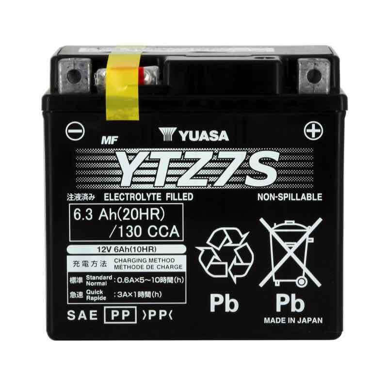 YUASA BATTERIE YTZ7-S - SLA AGM (ACIDE REMPLI)