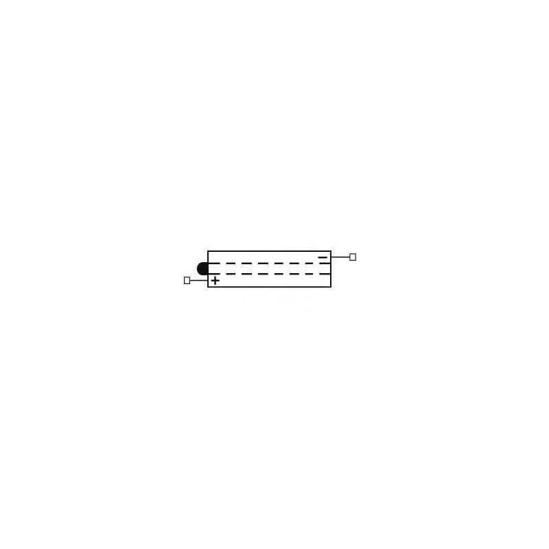 YUASA BATTERIE 6N2-2A-4 - SANS PACK ACIDE (NON INCLUS)