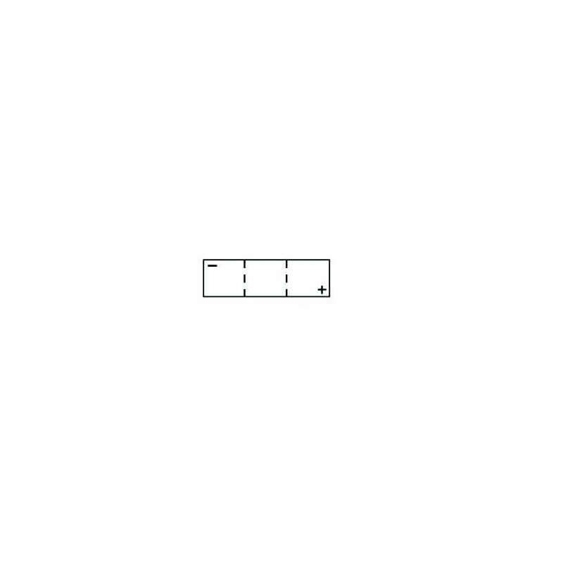 YUASA BATTERIE B38-6A - SANS PACK ACIDE (NON INCLUS)