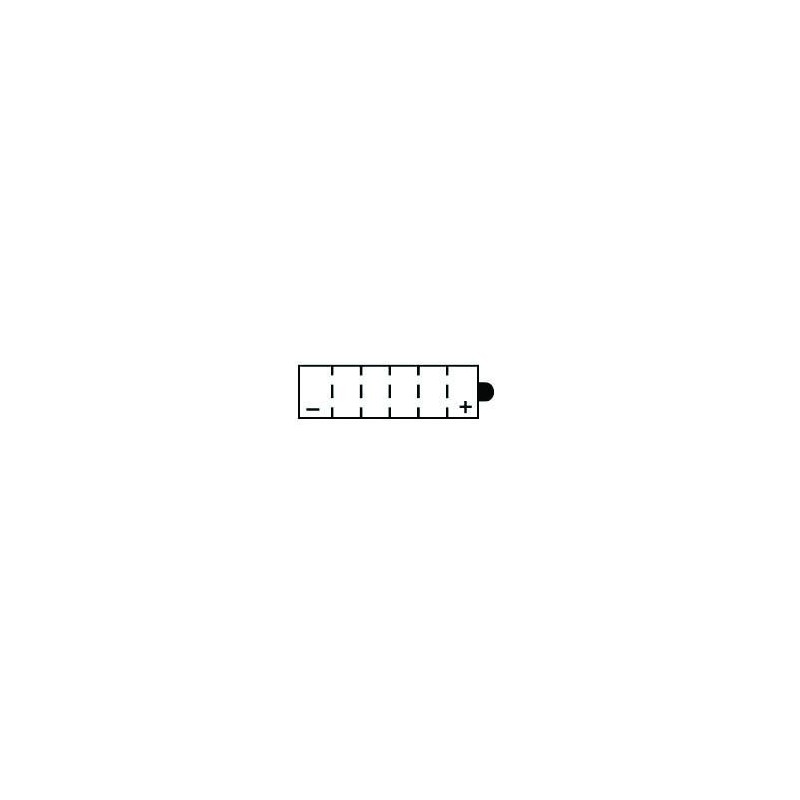 YUASA BATTERIE 53030 - SANS PACK ACIDE (NON INCLUS)