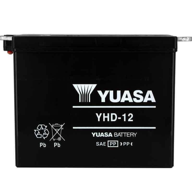 YUASA BATTERIE YHD-12 - SANS PACK ACIDE (NON INCLUS)