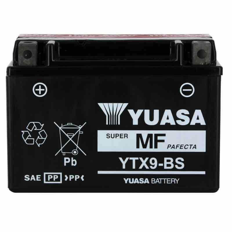 YUASA BATTERIE YTX9-BS AGM - AVEC PACK ACIDE (INCLUS)