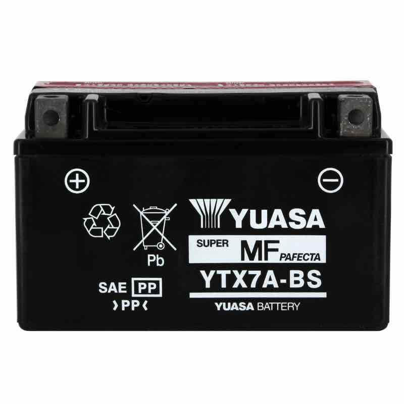 YUASA BATTERIE YTX7A-BS AGM - AVEC PACK ACIDE (INCLUS)