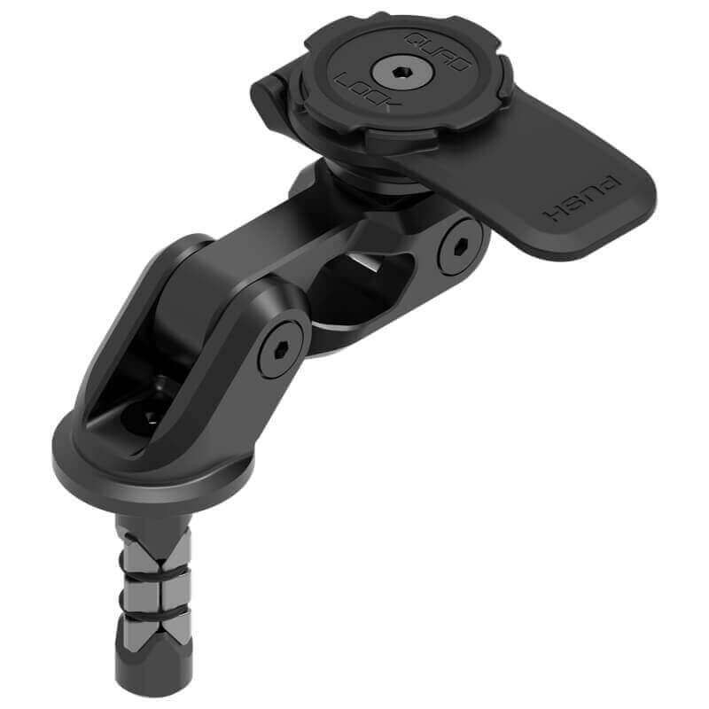 QUAD LOCK SUPPORT VIS DE PONTET PRO EN ALU NOIR POUR GUIDON SPORTIVE