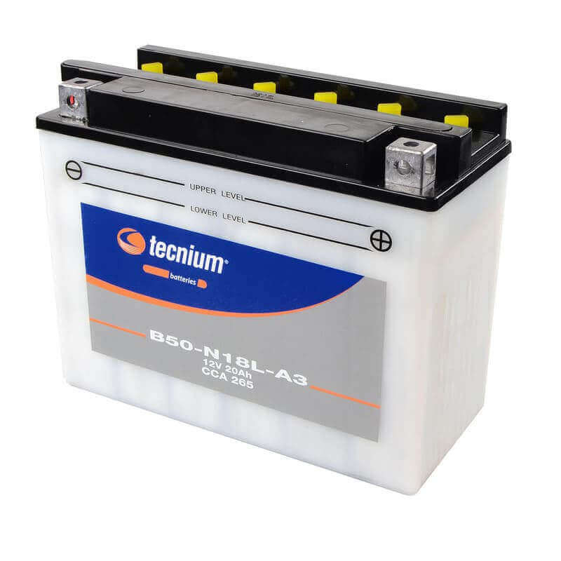 TECNIUM BATTERIE B50-N18L-A3 - AVEC PACK ACIDE (INCLUS)