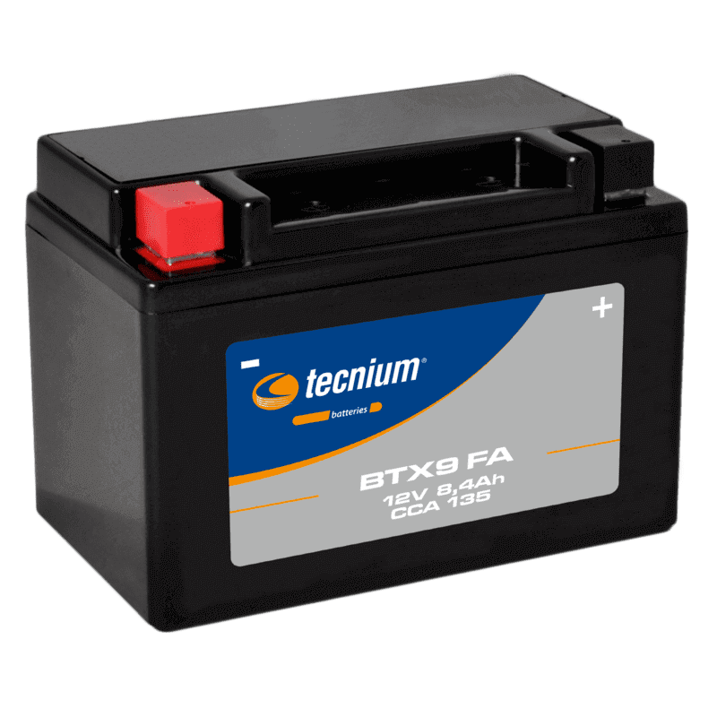 TECNIUM BATTERIE BTX9 - SLA AGM (ACIDE REMPLI)